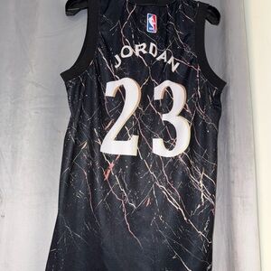 NBA Black and Pink Marble Jersey